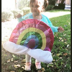 Pottery Barn Rainbow Emoji Costume